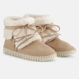 Ilse Jacobsen Tulip Ankle Boots latte Brown womens Size 39 8 - 8.5 shoes